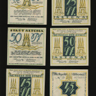 Saksa Notgeld 2 x 25, 2 x 50, 2 x 75 Pfg, Altona 1921 - pikkukuva 2
