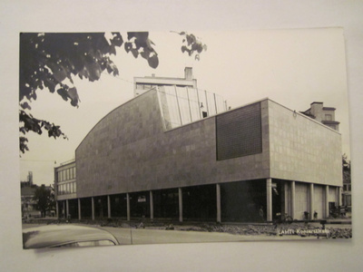 VANHA Postikortti Lahti 1950-l Alkup.Mallikappale