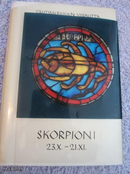 Horoskooppikirja Skorpioni Tähtimerkkien viisautta