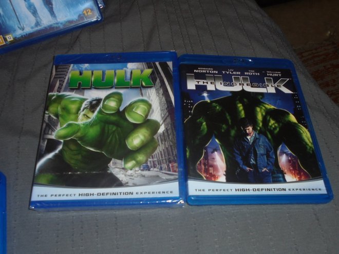 Blu-Ray Hulk x2 kpl