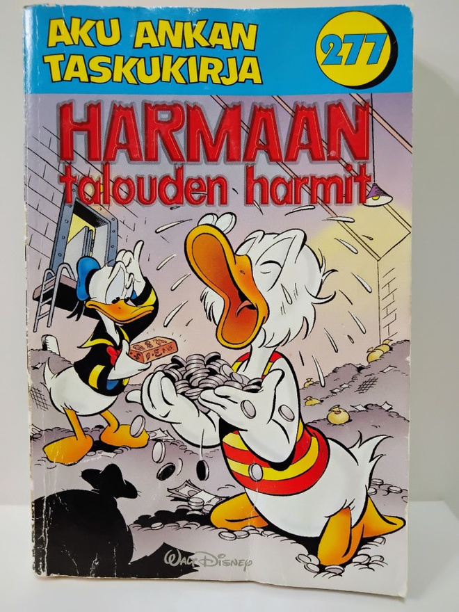 Harmaan talouden harmit - Aku Ankka taskukirja 277 (1.p)