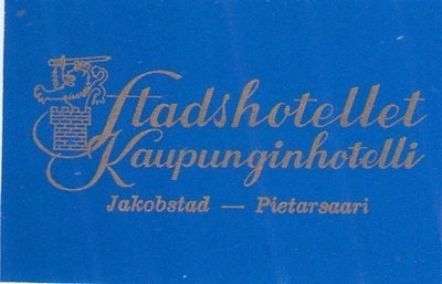 Pietarsaari, Kaupunginhotelli   b48