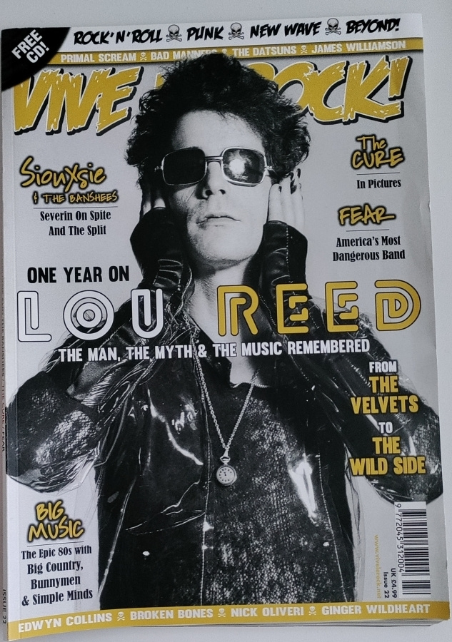 Vive Le Rock lehti #22 - Lou Reed