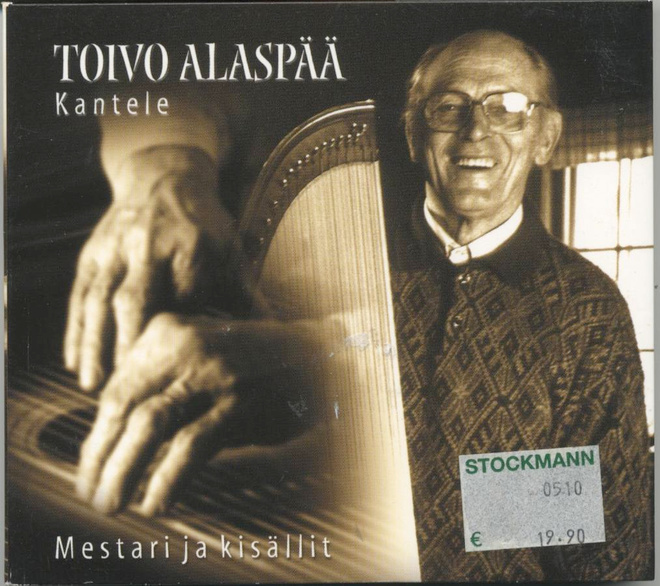 TOIVO ALASPÄÄ, kantele: Mestari ja Kisällit CD 2000 digipak