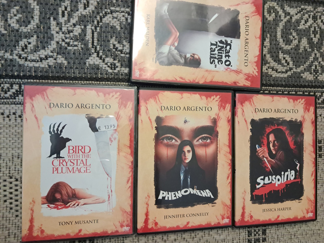 Dario Argento -paketti, 4 elokuvaa