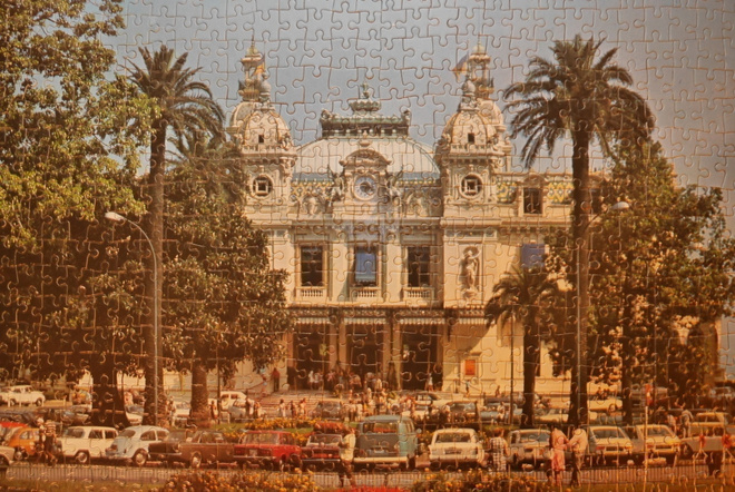 VINTAGE palapeli 1000 p., Monte Carlo Casino