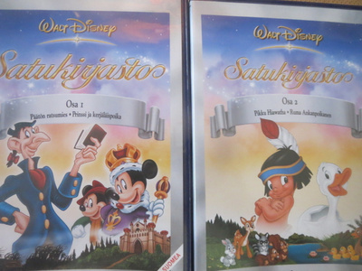 Walt Disney Satukirjasto osa 1 & 2 2DVD