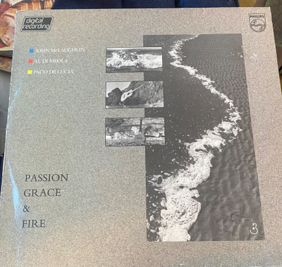 McLaughlin-Di Meola-De Lucia: Passion, Grace & Fire LP