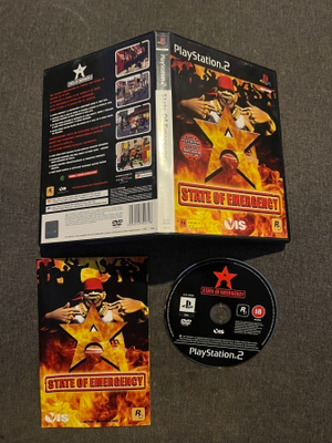 State Of Emergency PS2 (Suomijulkaisu)