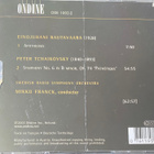 Tchaikovsky: Symphony 6 + Rautavaara - Mikko Franck - pikkukuva 1