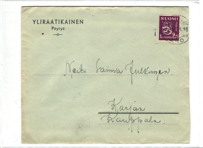 FIRMAK. PÖYTYÄ YLIRAATIKAINEN