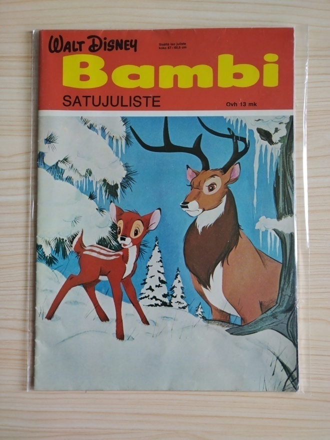 Aku Ankka - Bambi satujuliste 1977