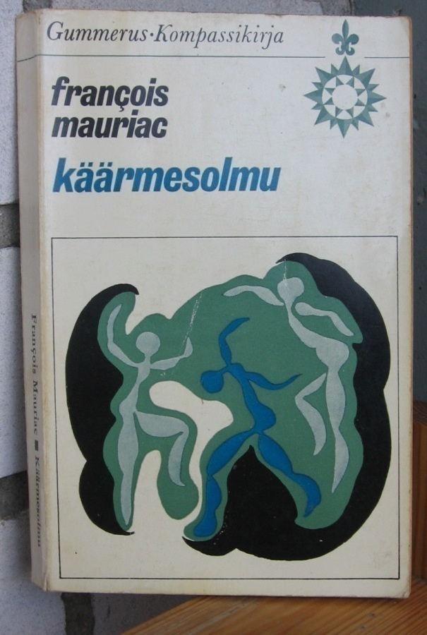 François Mauriac: Käärmesolmu, Gummerus 1969. 236 s.