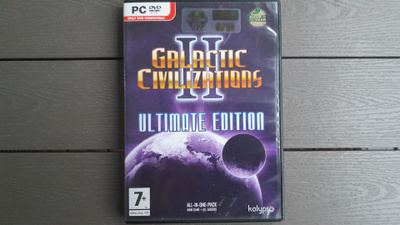 PC DVD: Galactic Civilizations II: Ultimate Edition peli