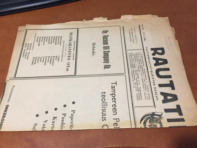 RAUTATIELÄINEN LEHTI 15/1944