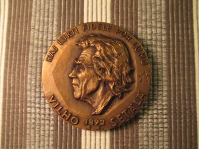 Vilho Setälä mitali / H .Varja 1979.