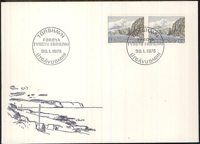 Fär-saaret Mi 11+15 FDC