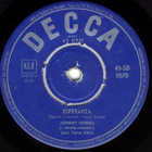7” SINGLE Johnny Forsell - Esperanza / Kahvila "Flamenco" - pikkukuva 1