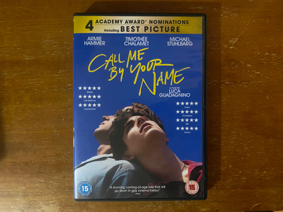 Call Me By Your Name DVD