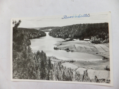 VANHA Postikortti Ruovesi 1950-l Karhumäki