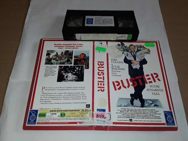Buster - Suuri junaryöstäjä - SF VHS (Nordic Film Group)