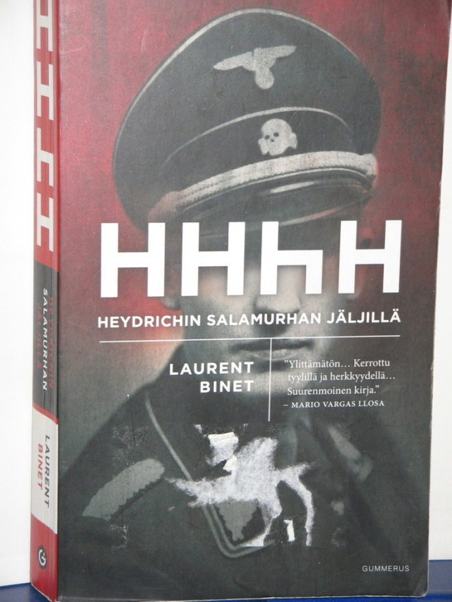 Laurent Binet : HHhH  Heydrichin salamurhan jäljillä