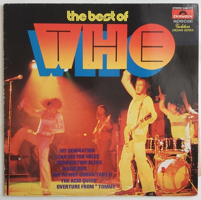 LP The Who : The best if the Who  POLYDOR  (1982)