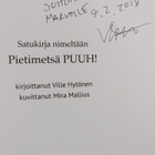 Ville Hytönen : Satukirja nimeltään Pietimetsä PUUH! (sig... - pikkukuva 3
