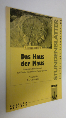 Das Haus der Maus : Lese-Lern-Heft Deutsch fur Kinder mit...