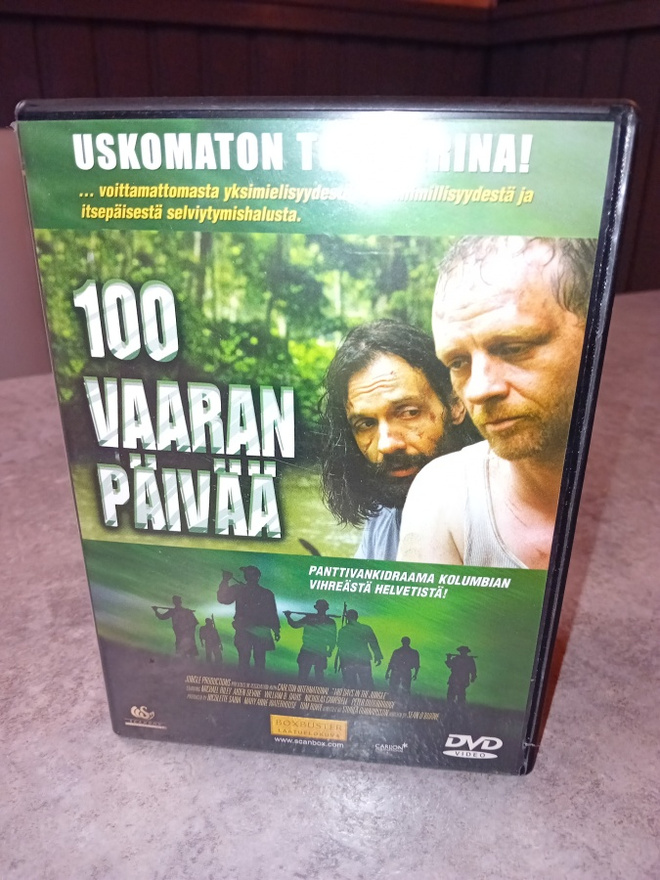 DVD 100 VAARAN PÄIVÄÄ ( SIS POSTIKULU  )