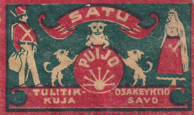 SATU, Puijo  tulitikkuja      b586