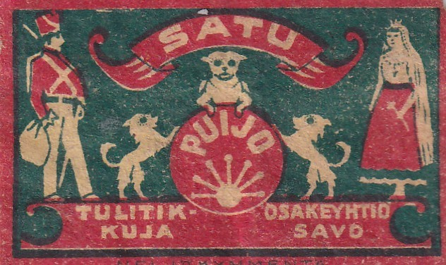 SATU, Puijo  tulitikkuja      b586