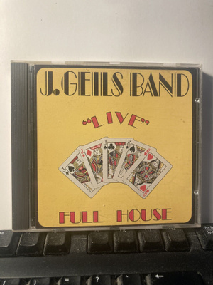 J. GEILS BAND: "LIVE" FULL HOUSE, CD