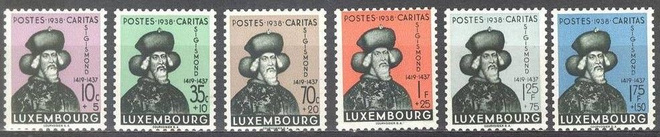 (S0587) LUXEMBOURG, 1938 (Child Welfare. Duke Sigismond)