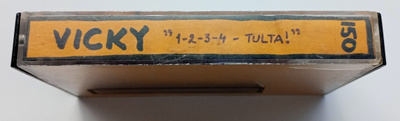 VICKY 1 - 2 - 3 - 4 - TULTA  C-KASETTI