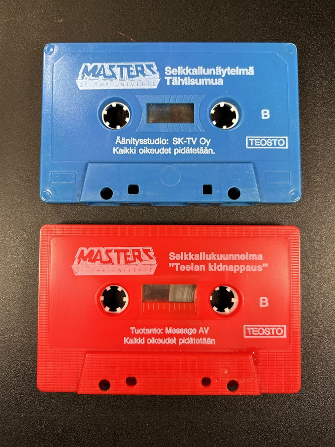 MOTU Teelan kidnappaus & Tähtisumua C-kasetit
