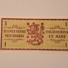 Seteli 1 mk 1963 (pakkasileä) - pikkukuva 2