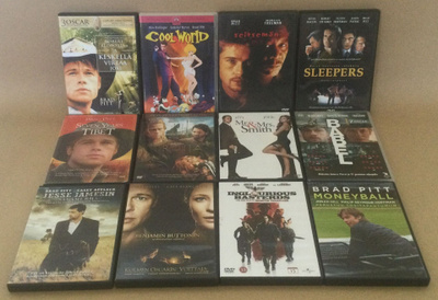 Brad Pitt -leffoja 12 kpl DVD
