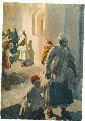 Anders ZORN - Kirrkoväkeä