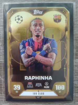 Raphinha 100 club
