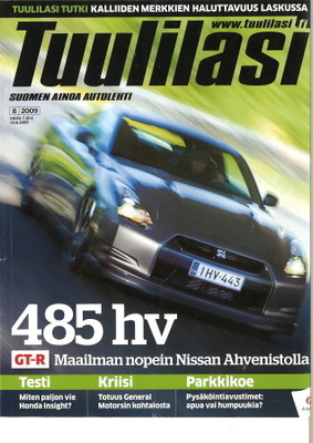 Tuulilasi 8/2009