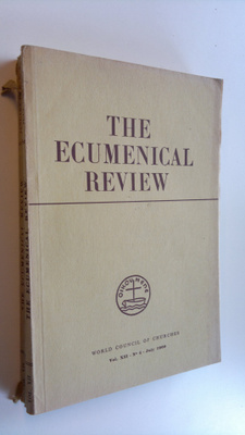 W.A. (edit.) Visser 't Hooft : The Ecumenical review No. ...