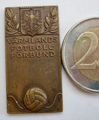 VANHA Mitali Jalkapallo Unioni Värmlanti Ruotsi 1920-l