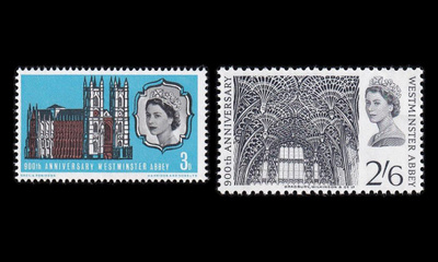 Iso-Britannia 416-7x ** Westminster Abbey 700v (1966)