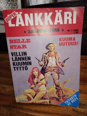 SUPERLÄNKKÄRI SARJISWESTERN 1/1980 BELLE STAR