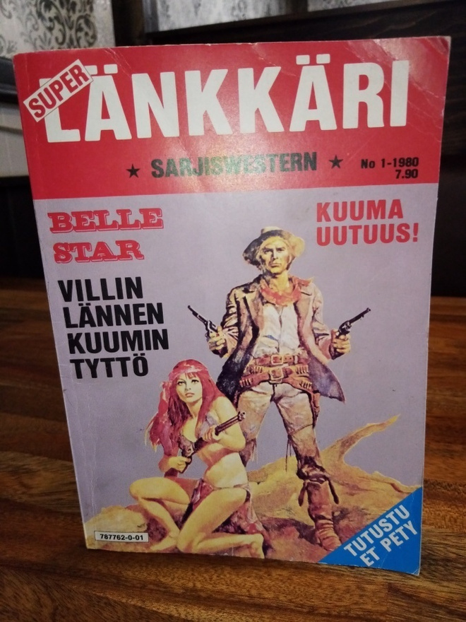 SUPERLÄNKKÄRI SARJISWESTERN 1/1980 BELLE STAR