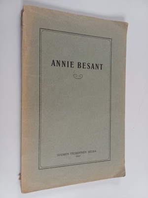 Henny Diderichsen : Annie Besant