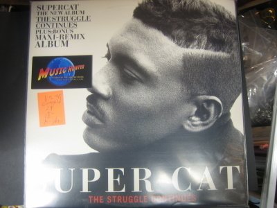 SUPER CAT - THE STRUGGLE CONTINUES us -95  M-/M- LP