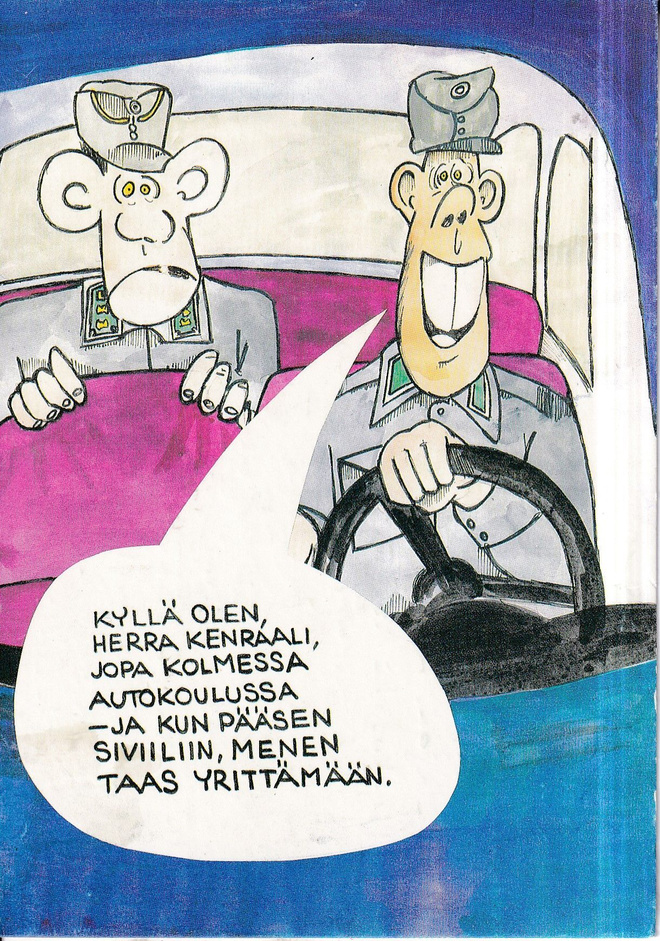 Ajokoe .Kyllä olen, herra kenraali.  sotilas , e249