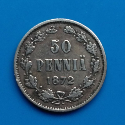 50 Penniä 1872